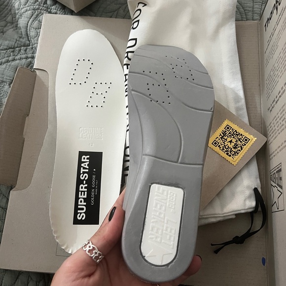 Golden Goose 42 size men pink/whitete - Picture 15 of 15